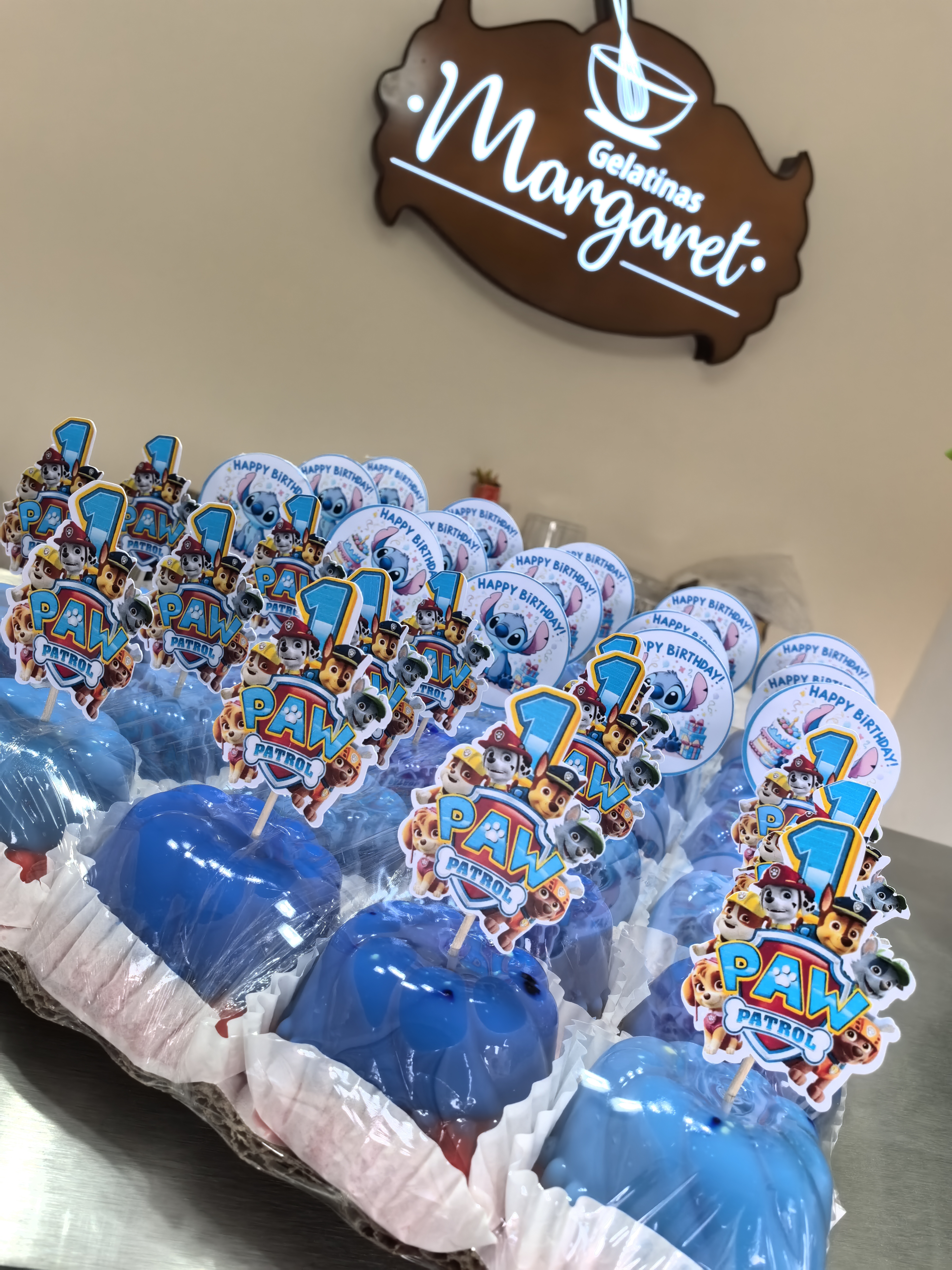 Gelatina para eventos 