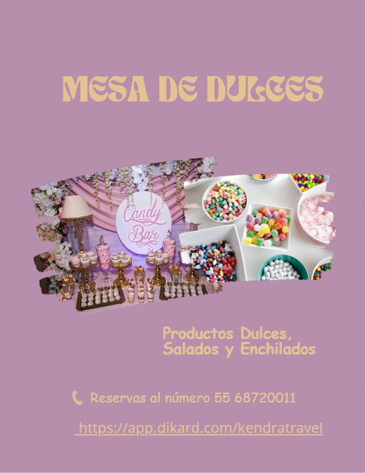 Mesa de Dulces