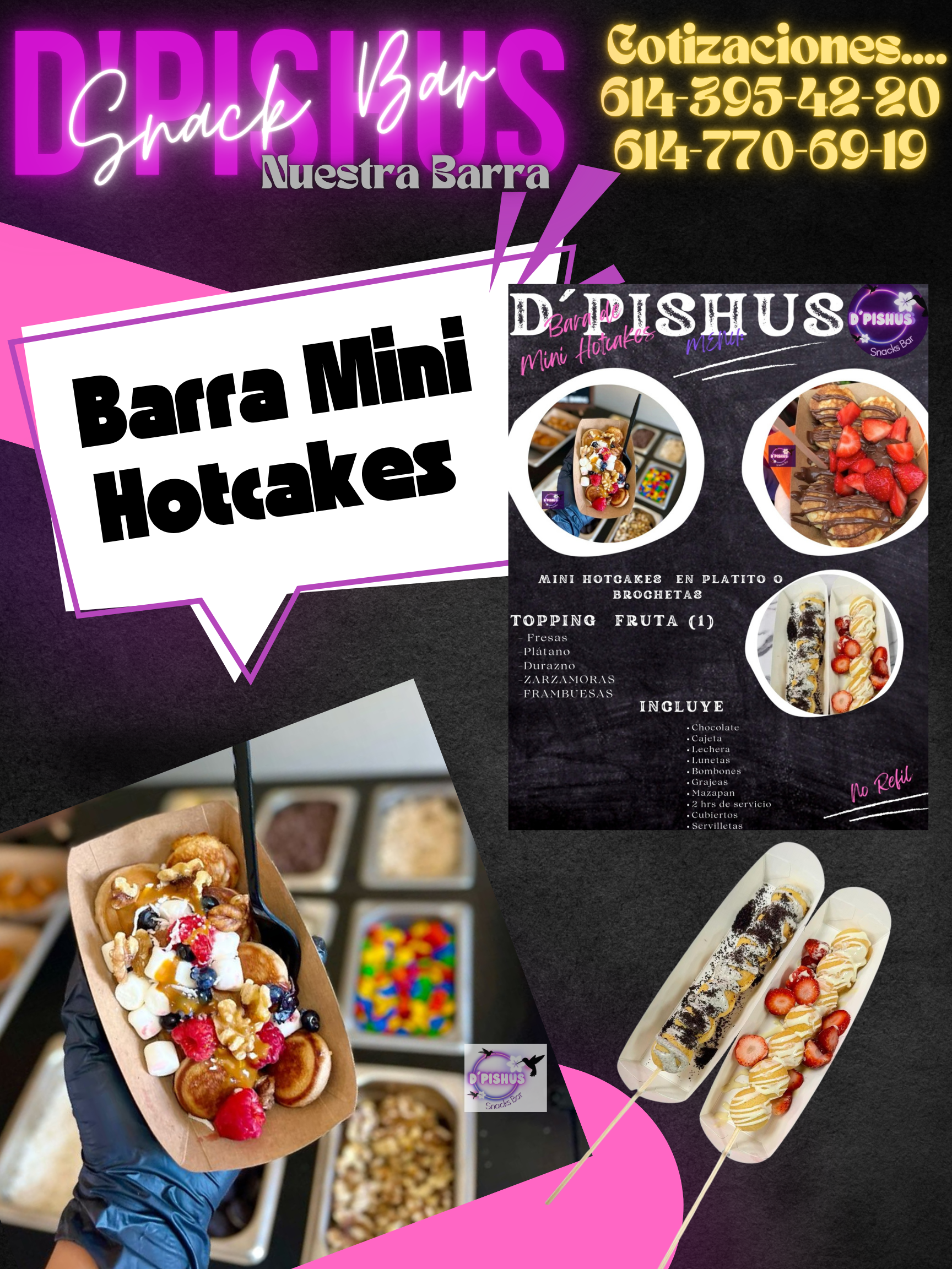 Barra Mini Hotcakes 