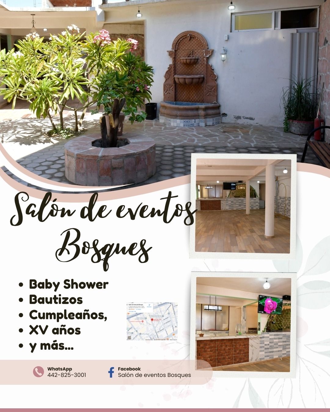 Salón de eventos Bosques 